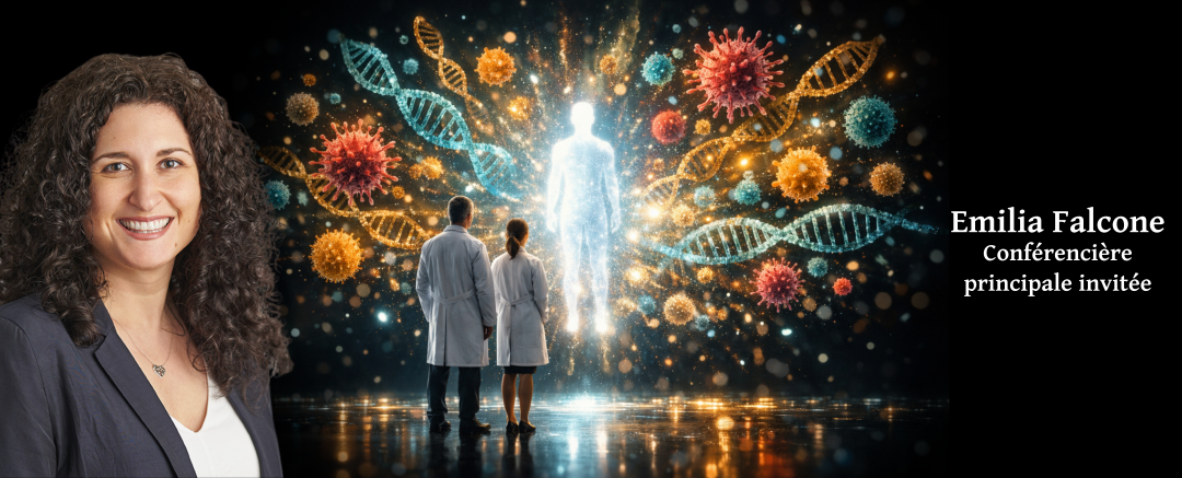 We are pleased to announce that Dr. Emilia Falcone will be joining us as a guest speaker